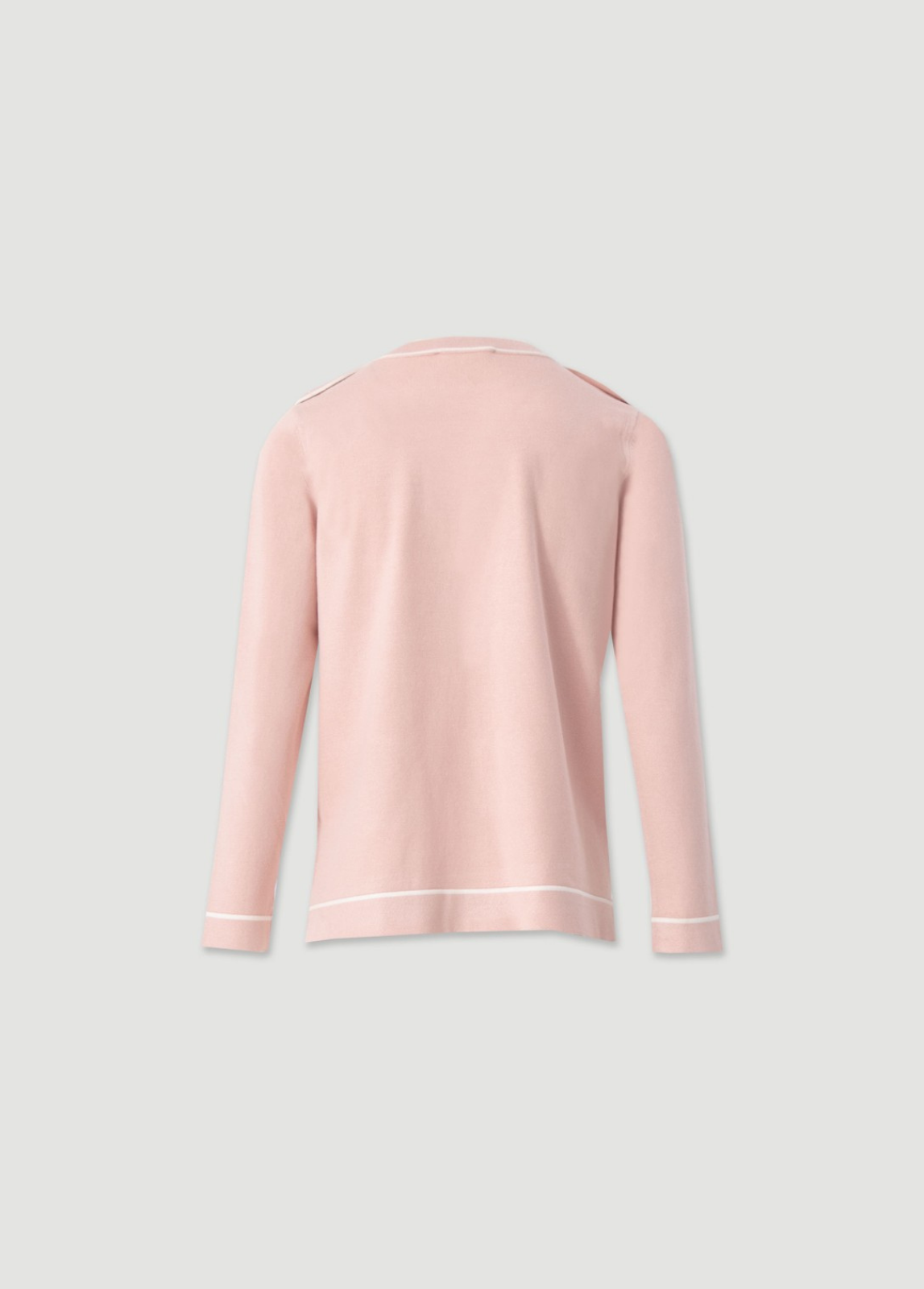 CAMISOLA DE MALHA SUAVE COM DEBROADO BRANCO - FERRACHE