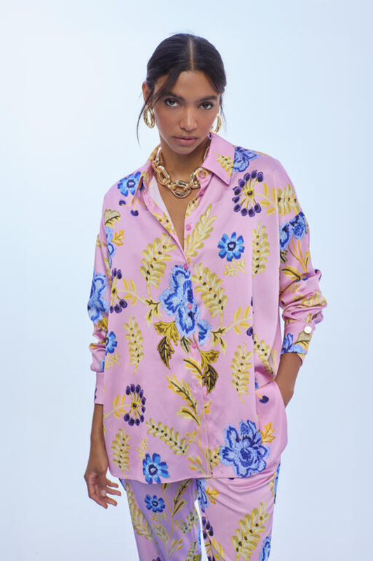 CAMISA ESTAMPADO FLORAL - LOLA CASADEMUNT