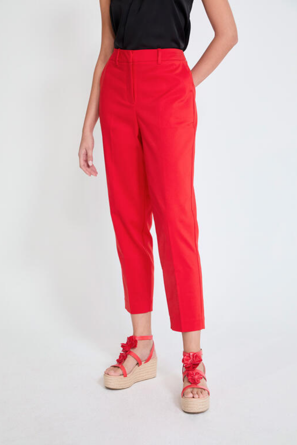 CALÇAS COM FITA DE LOGOTIPO - LOLA CASADEMUNT BY MAITE