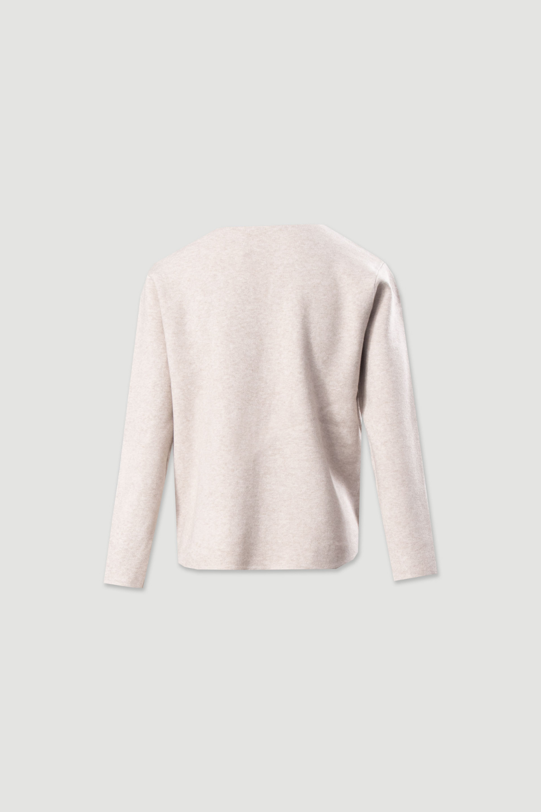 CAMISOLA DE MALHA SUAVE DECOTE EM V E CORTE RETO - FERRACHE