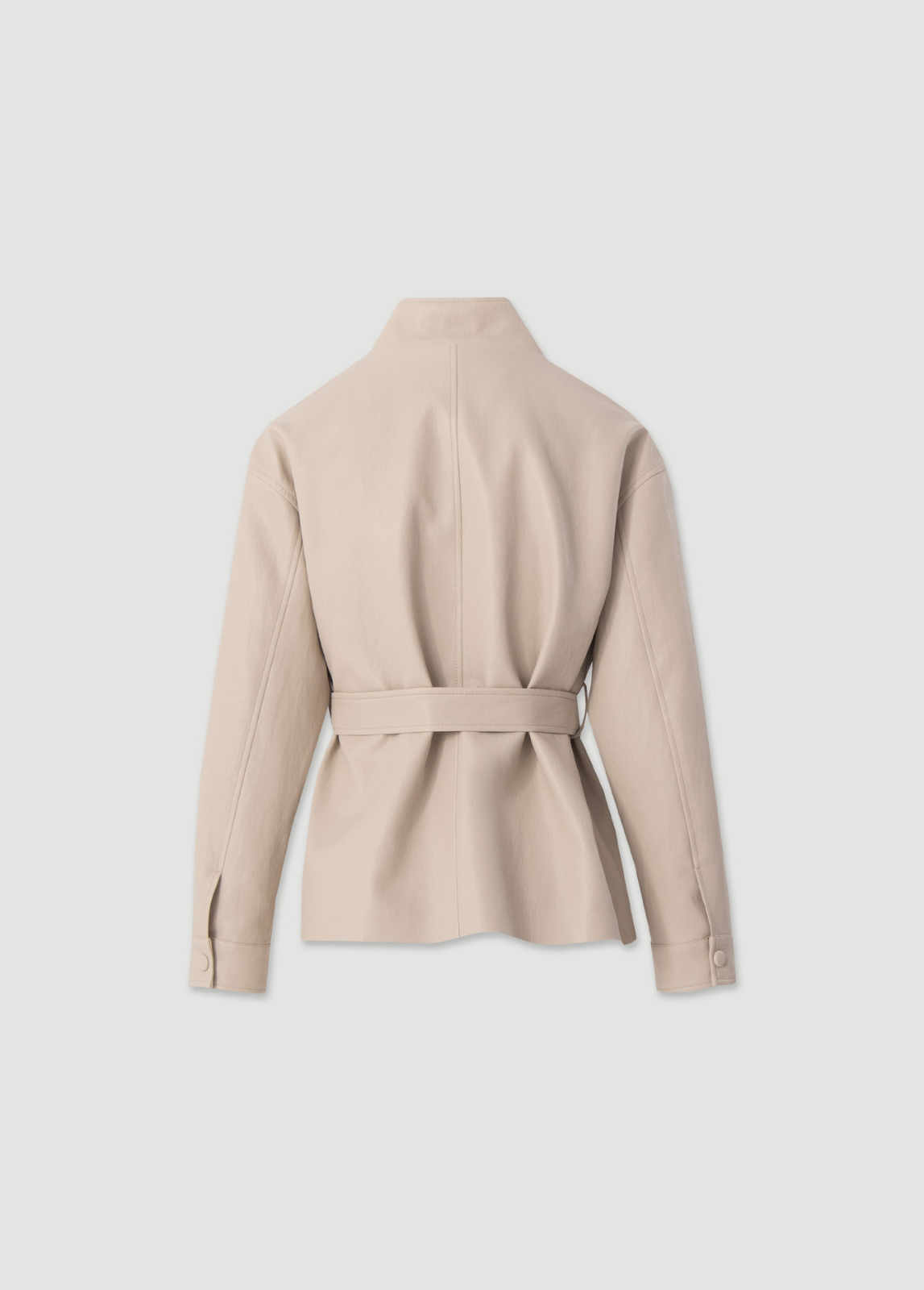 BLUSÃO ECOPELE FEMININO COM CINTO - FERRACHE