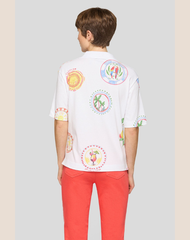 T-SHIRT LEVE COM TEMA "CIAO SICILIA" - RABE