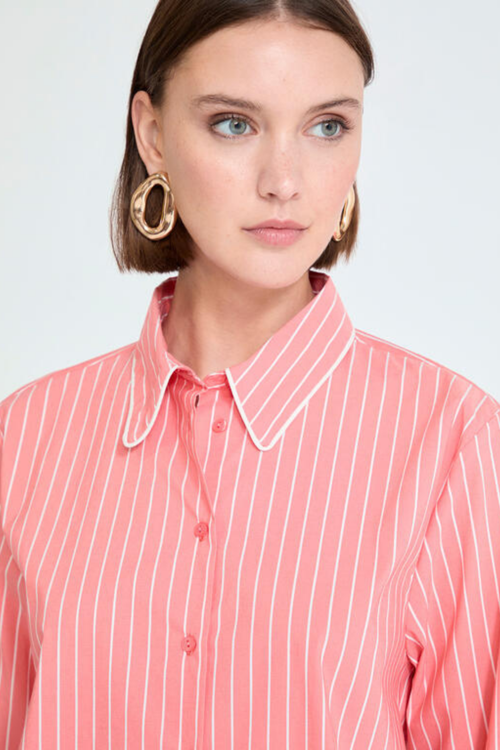 CAMISA CORAL ÀS RISCAS - LOLA CASADEMUNT BY MAITE