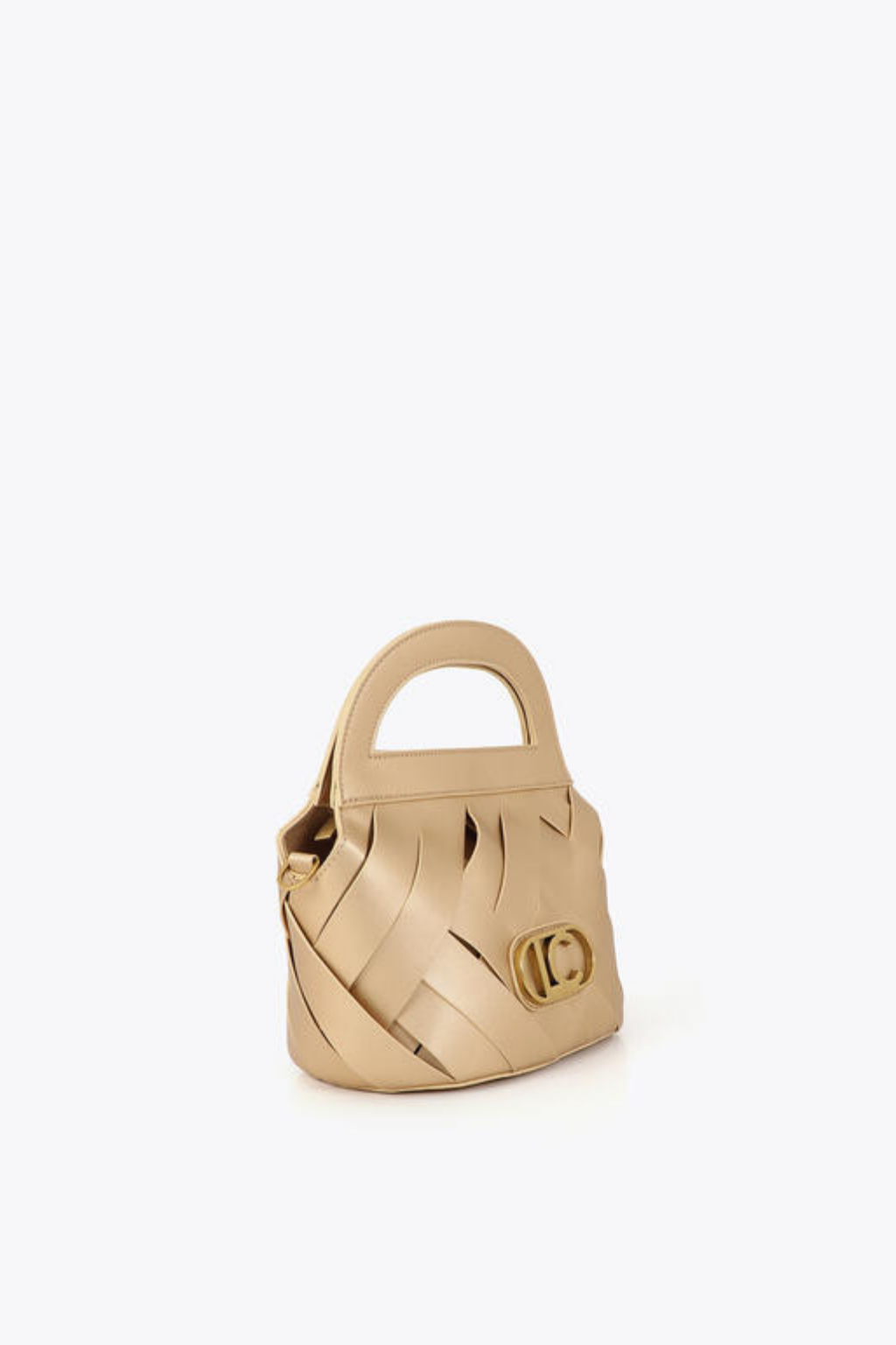 MALA DOURADA ENTRAÇADA - LOLA CASADEMUNT