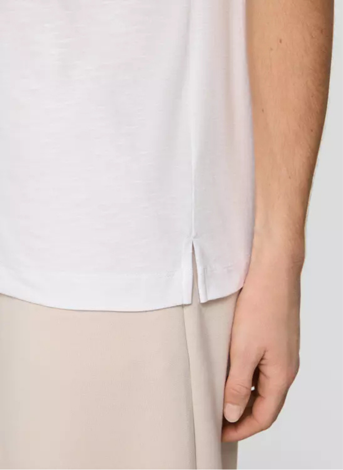 T-SHIRT BRANCA EM ALGODÃO COM STRASS "SUN" MULTICOLOR - RABE