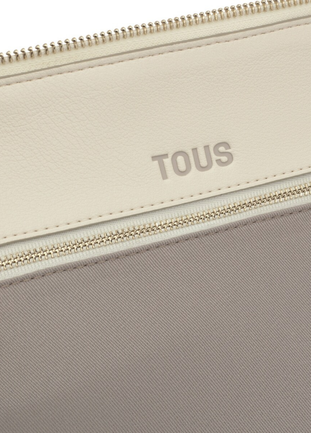 MALA BOWLING MÉDIA BEGE TOUS BUCKLES SILHOUETTE - TOUS