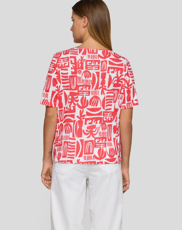 T-SHIRT FRESCA COM ESTAMPADO GRÁFICO - RABE