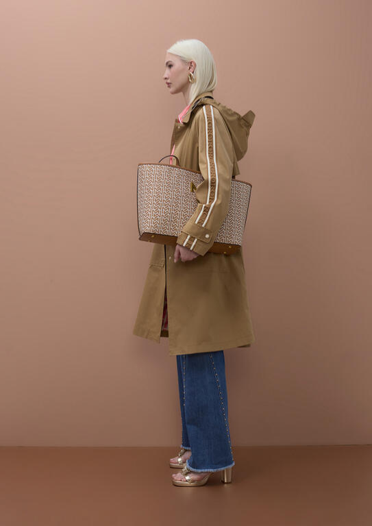 TRENCH COAT OVERSIZE COM FITAS LATERAIS - LOLA CASADEMUNT