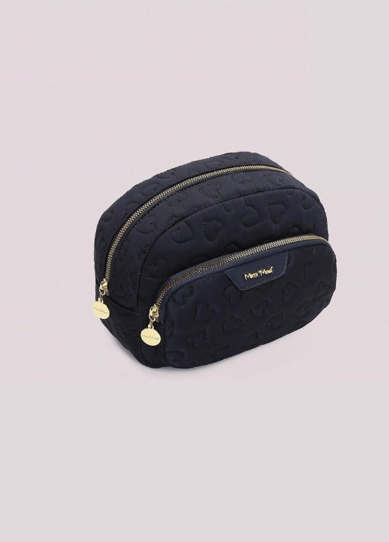 ESTEJO NECESSAIRE ACOLCHOADO COM CORAÇÕES - MIMI MUA