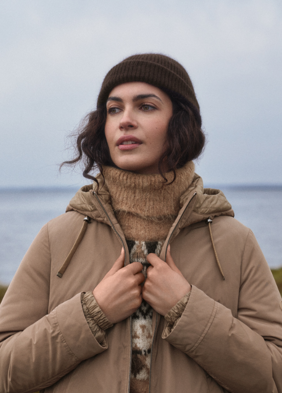 PARKA IMPERMEÁVEL CARAMELO - BARBARA LEBEK