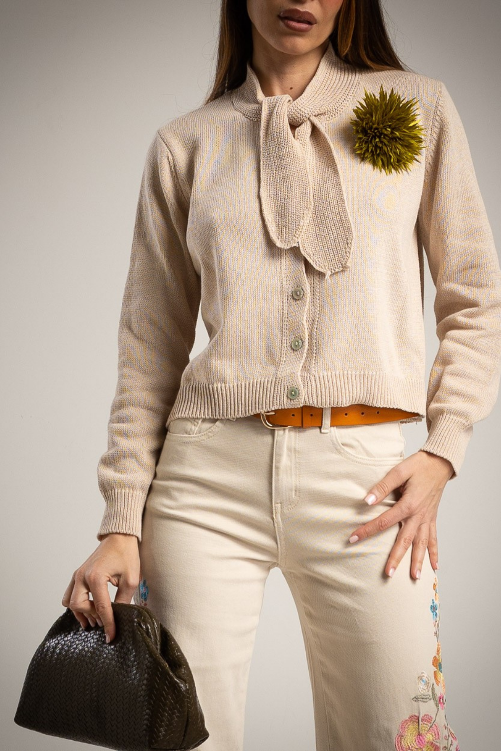 CARDIGAN COM LAÇO - ALBANO'S