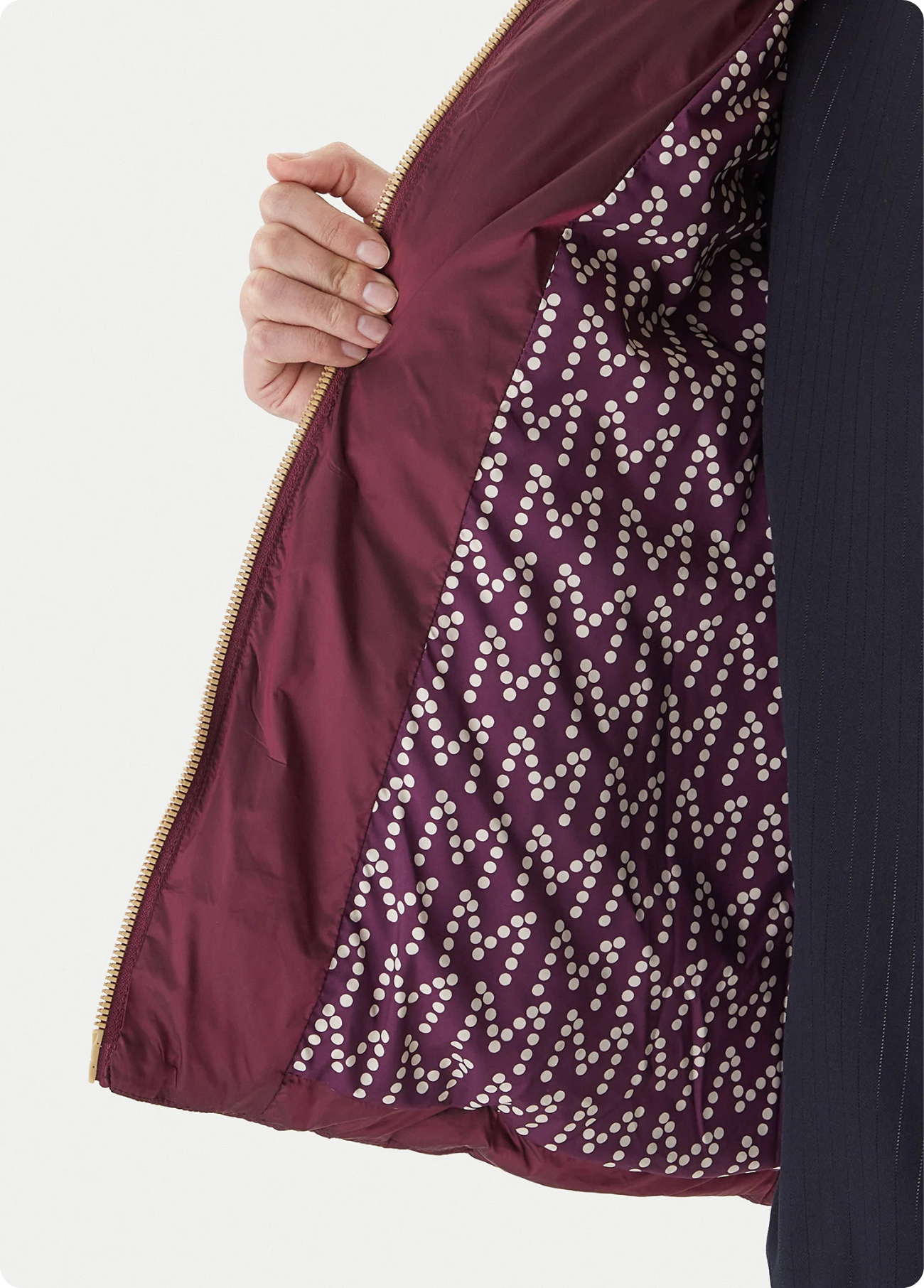 PARKA ACOLCHOADA BORDEAUX - LOLA CASADEMUNT BY MAITE