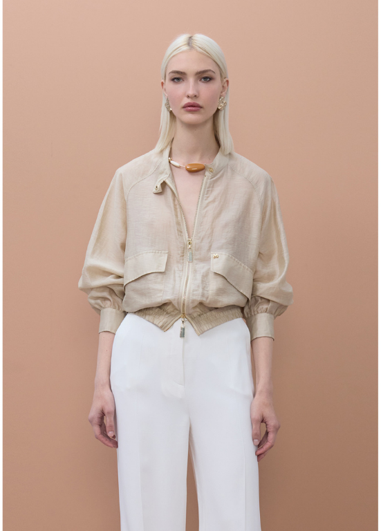 BOMBER LEVE DE MEIA ESTAÇÃO - LOLA CASADEMUNT