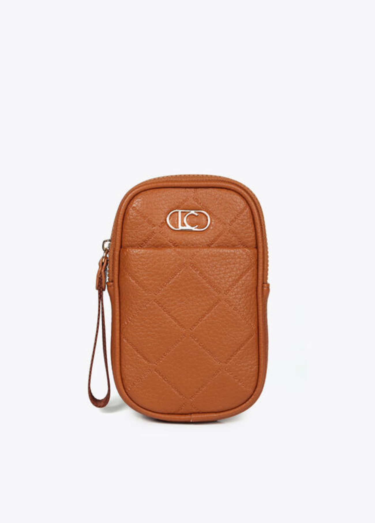 BOLSA DE TELEMÓVEL ACOLCHOADA TIRACOLO E COM ALÇA DE PULSO - LOLA CASADEMUNT