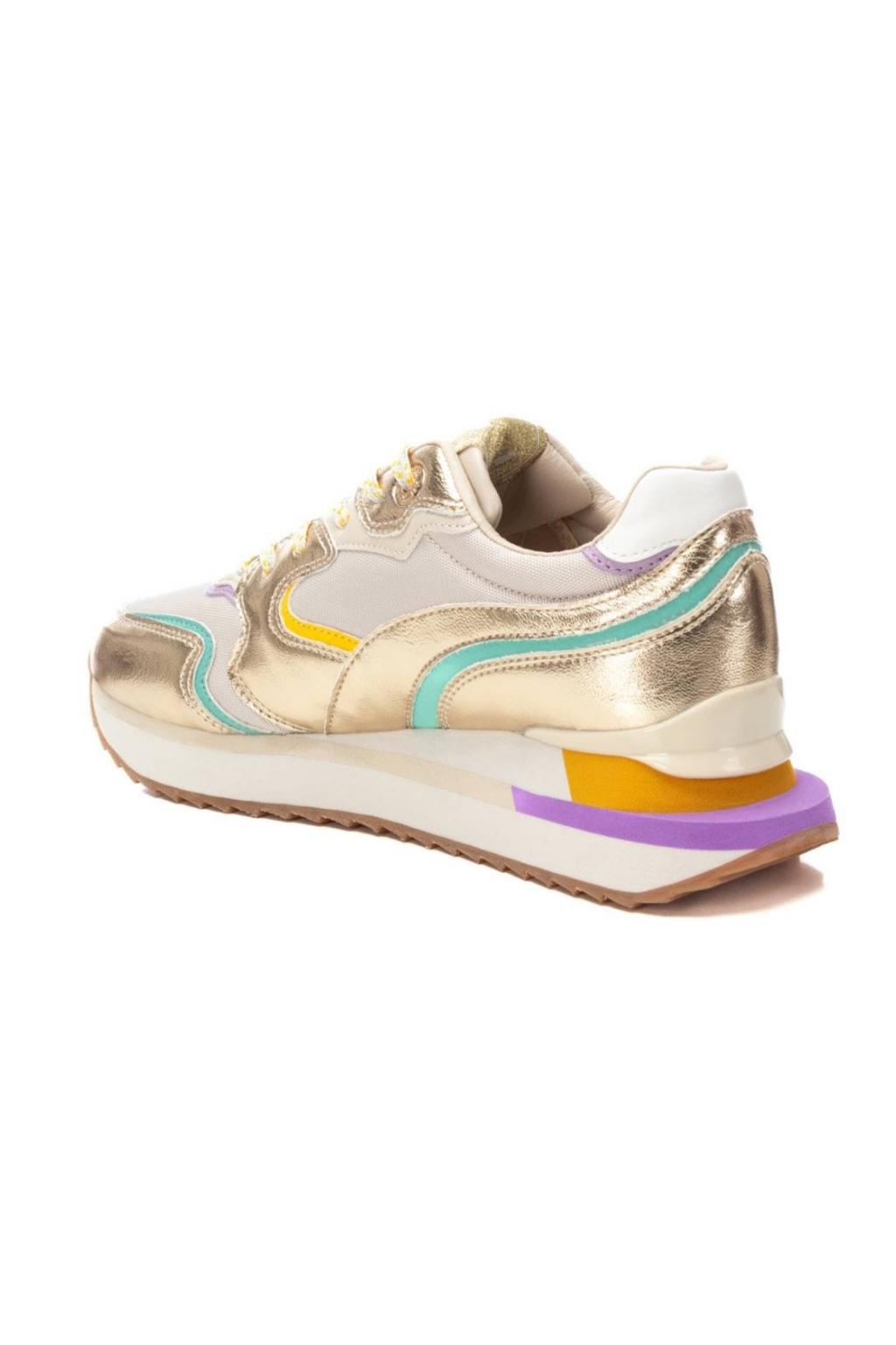 TÉNIS EM MATERIAL METÁLICO - XTI shoes