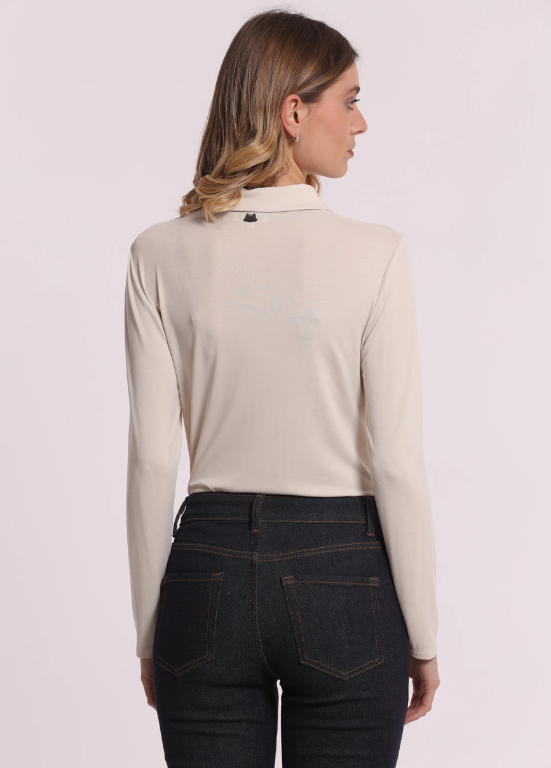 BODY CAMISA EM VISCOSE - MIMI MUA