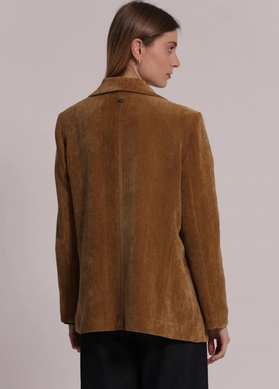 BLAZER DE VELUDO CANELADO - MIMI MUA
