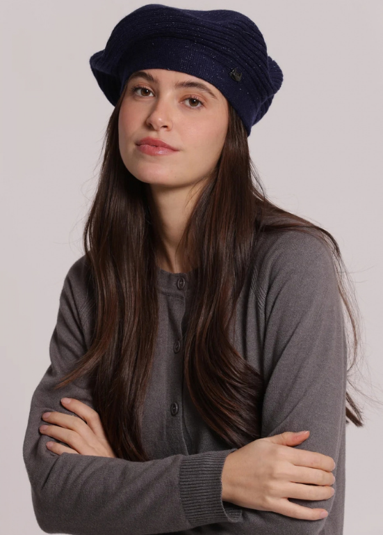 BOINA DE MALHA CANELADA - MIMI-MUA