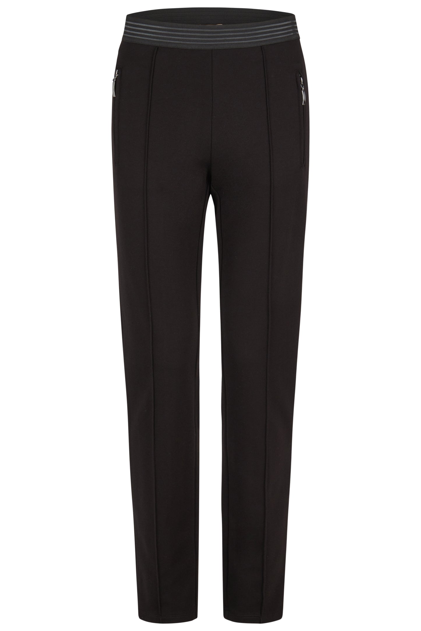 CALÇAS BÁSICAS COM ELÁSTICO NA CINTURA - BARBARA LEBEK