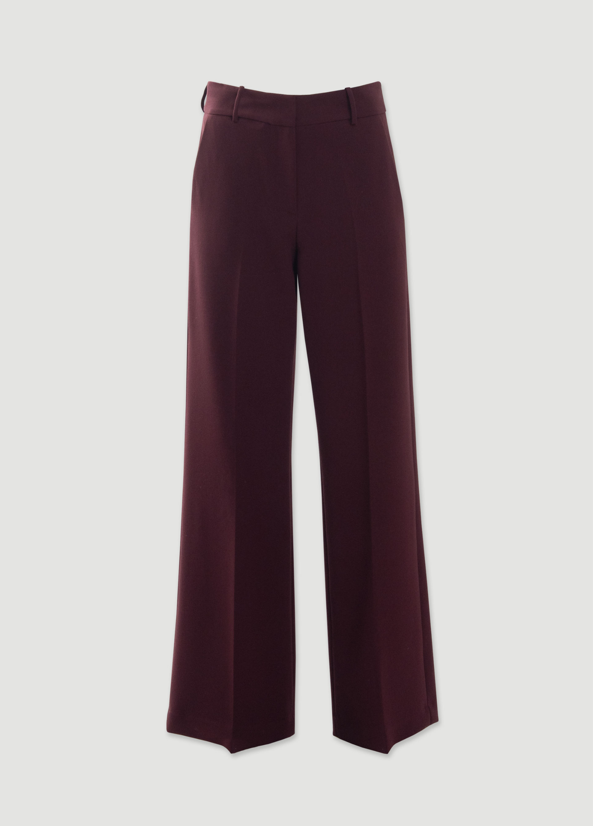 CALÇAS WIDE LEG BORDEAUX- FERRACHE