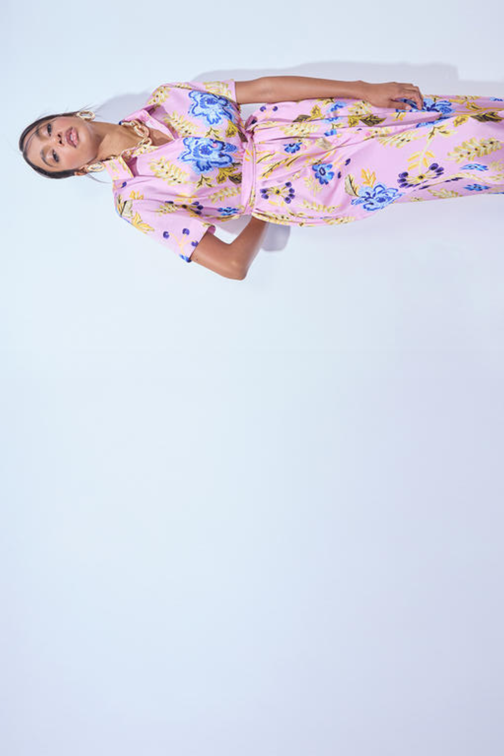 VESTIDO ESTAMPADO FLORAL - LOLA CASADEMUNT