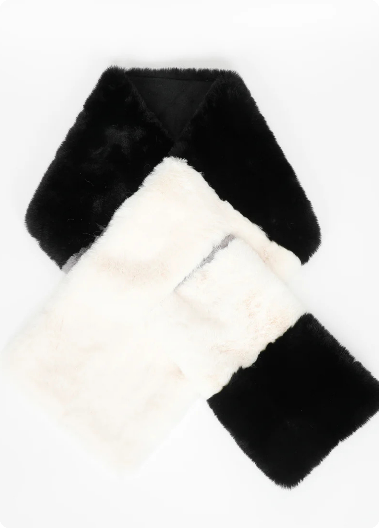 ESTOLA PÊLO SINTÉTICO TRICOLOR - MIMI MUA