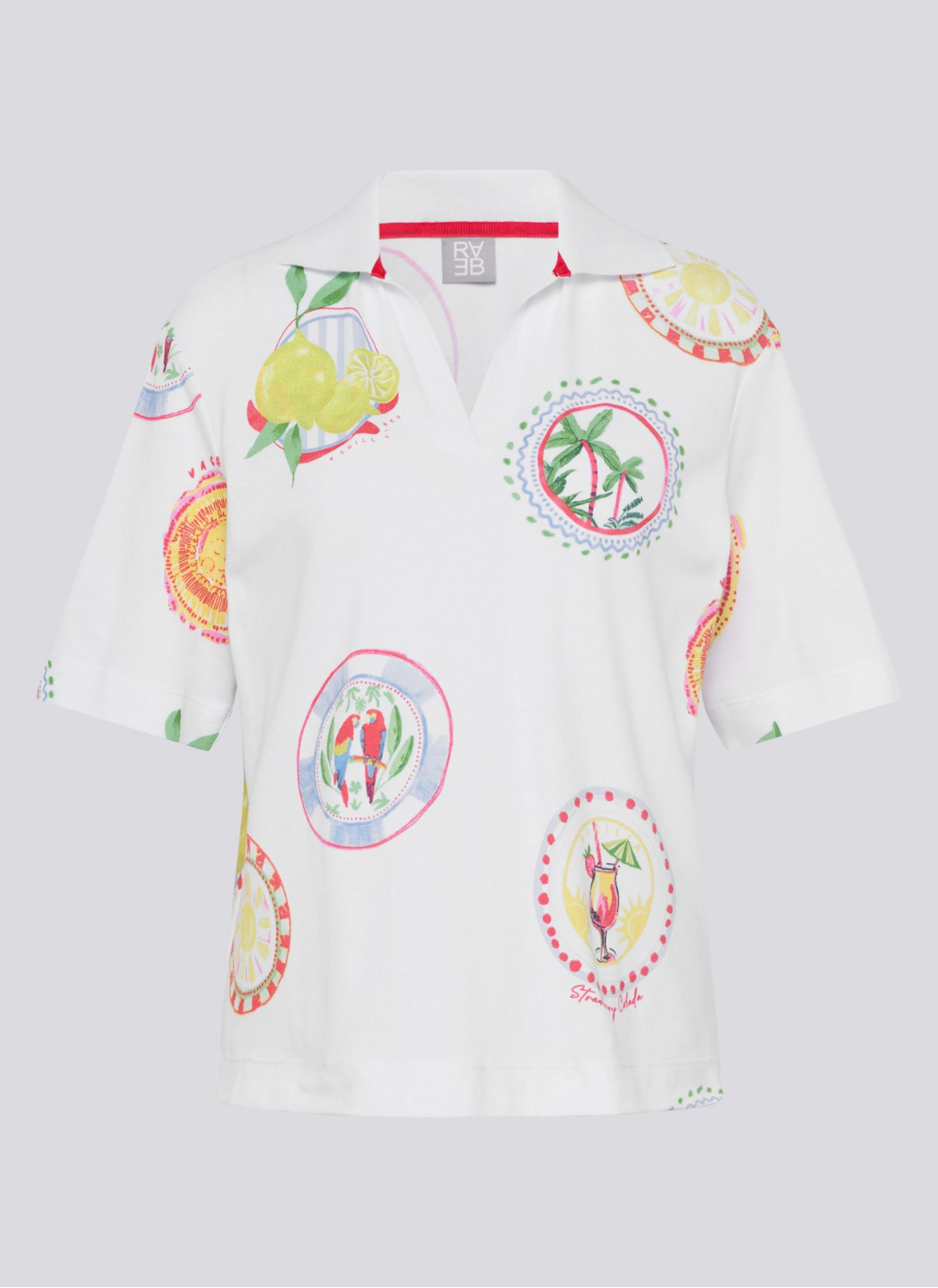 T-SHIRT LEVE COM TEMA "CIAO SICILIA" - RABE