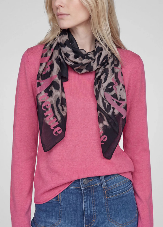 ECHARPE ESTAMPADO EM ANIMAL PRINT - RABE