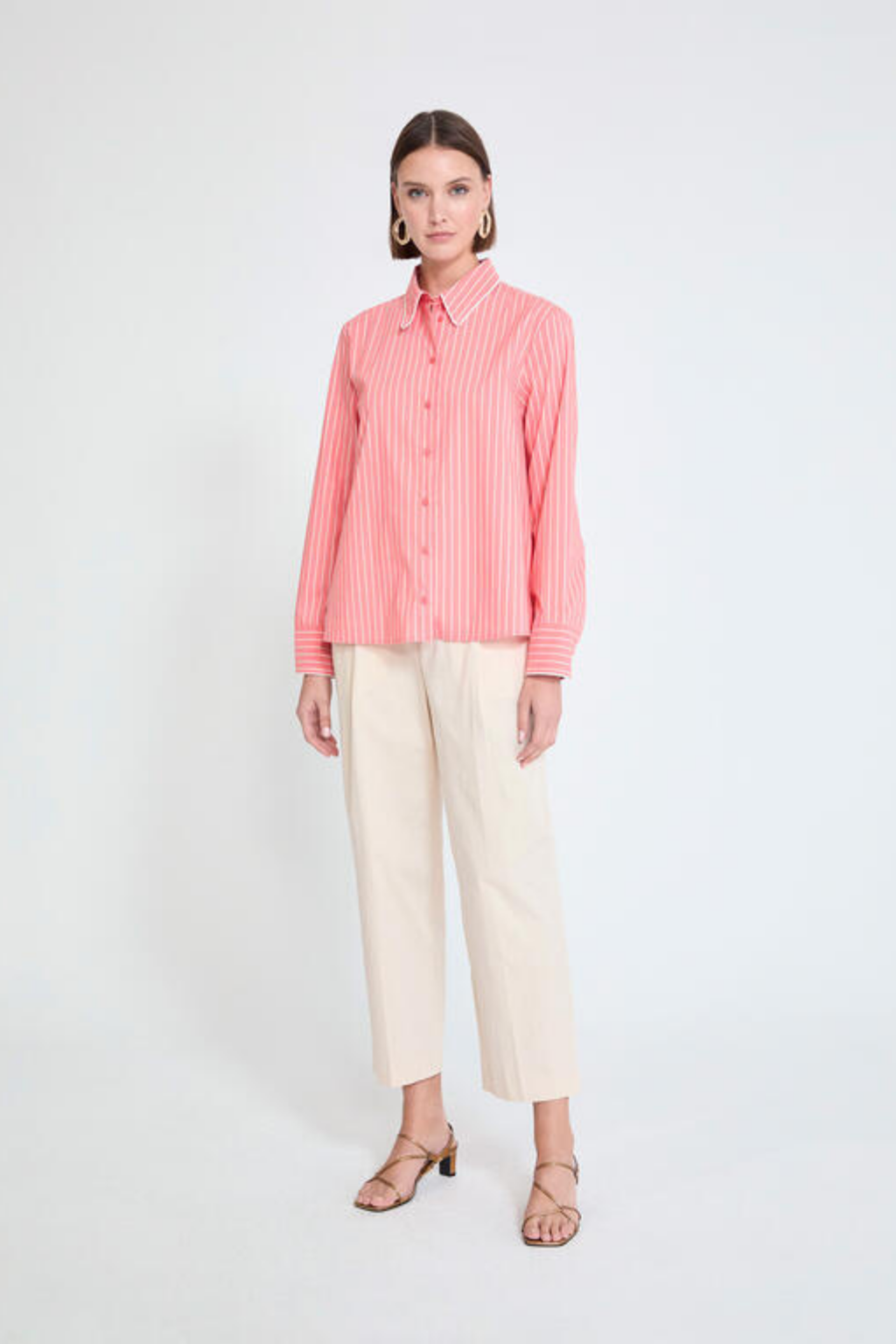 CAMISA CORAL ÀS RISCAS - LOLA CASADEMUNT BY MAITE