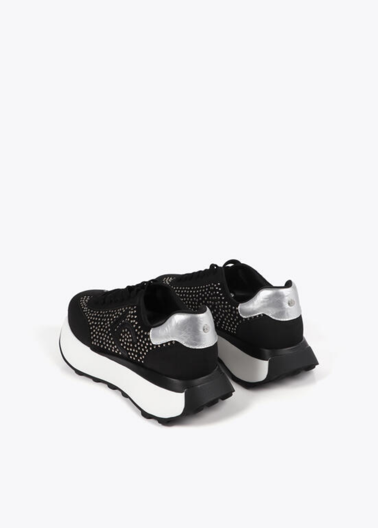 TÉNIS PLATAFORMA COM STRASS - LOLA CASADEMUNT