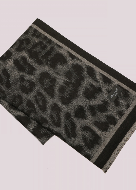 CACHECOL COM ANIMAL PRINT E DUAS FACES - MIMI MUA