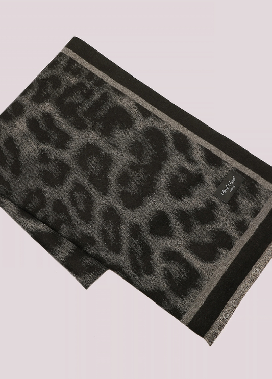 CACHECOL COM ANIMAL PRINT E DUAS FACES - MIMI MUA
