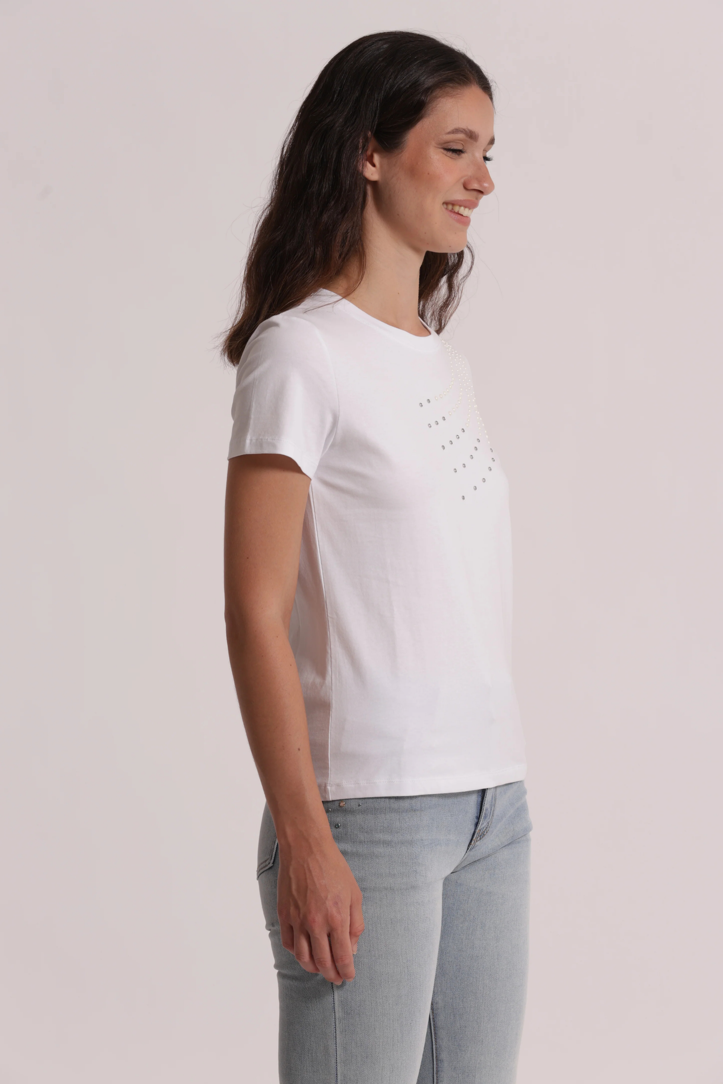 T-SHIRT COM TACHAS - MIMI MUA