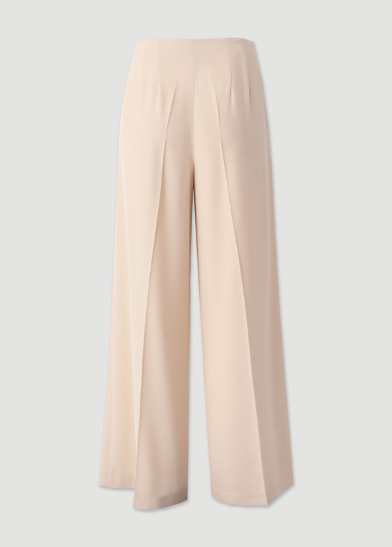 CALÇAS DE CINTURA SUBIDA COM CORTE WIDE LEG - FERRACHE