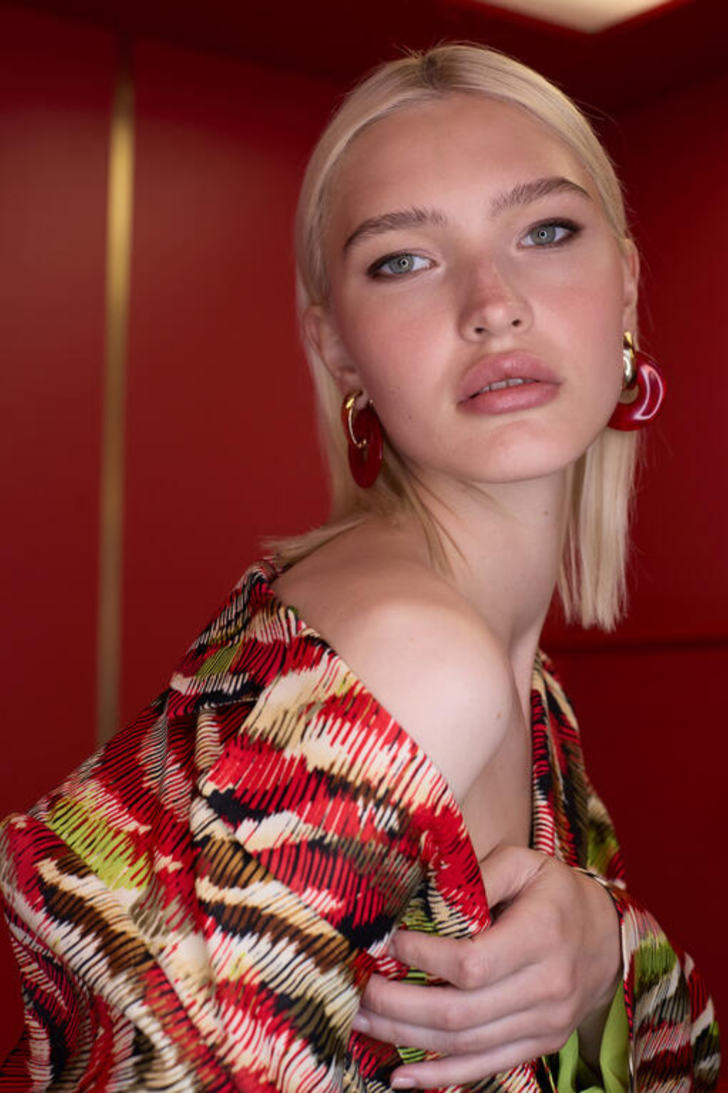 BLAZER ESTAMPADO MULTICOLOR - LOLA CASADEMUNT BY MAITE