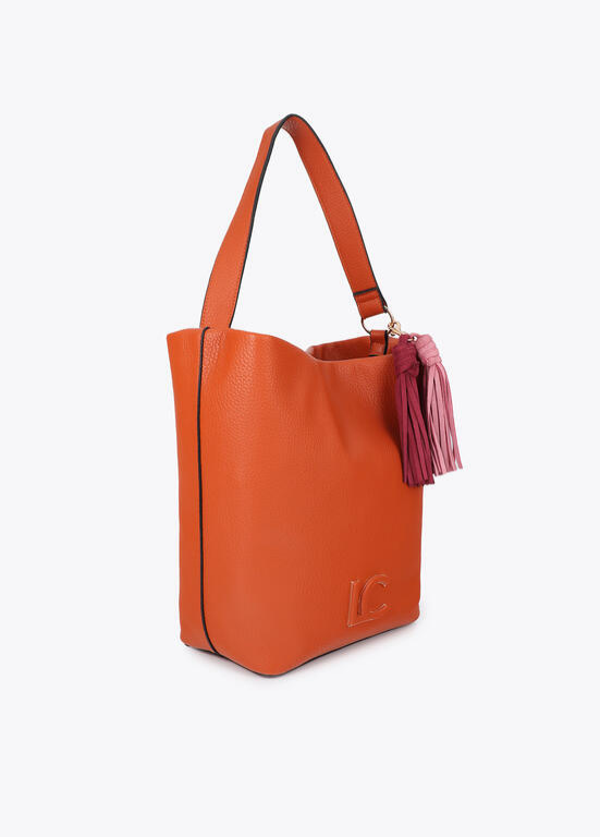 SHOPPER EM ECOPELE COM PORMENOR DE FRANJAS LC - LOLA CASADEMUNT