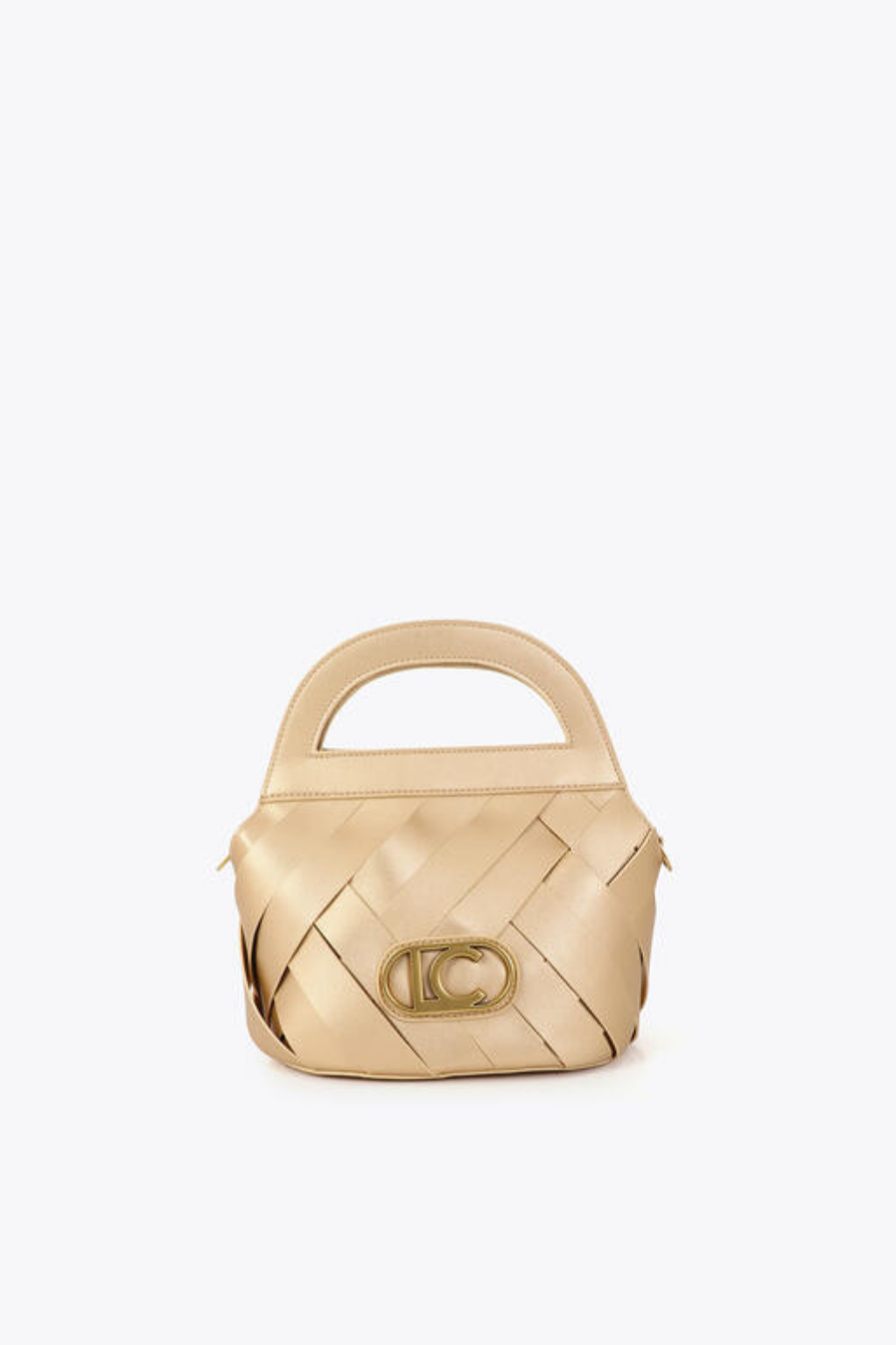 MALA DOURADA ENTRAÇADA - LOLA CASADEMUNT