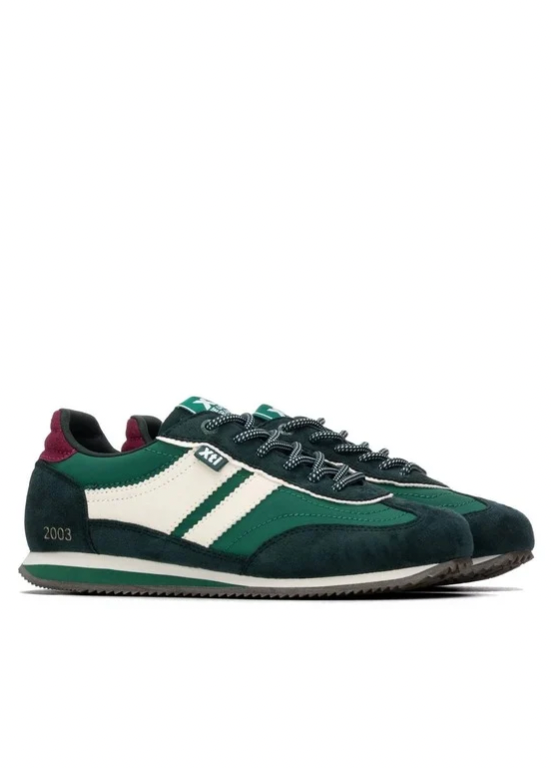 TÉNIS DESPORTIVOS VERDES COM CONTRASTES - XTI SHOES