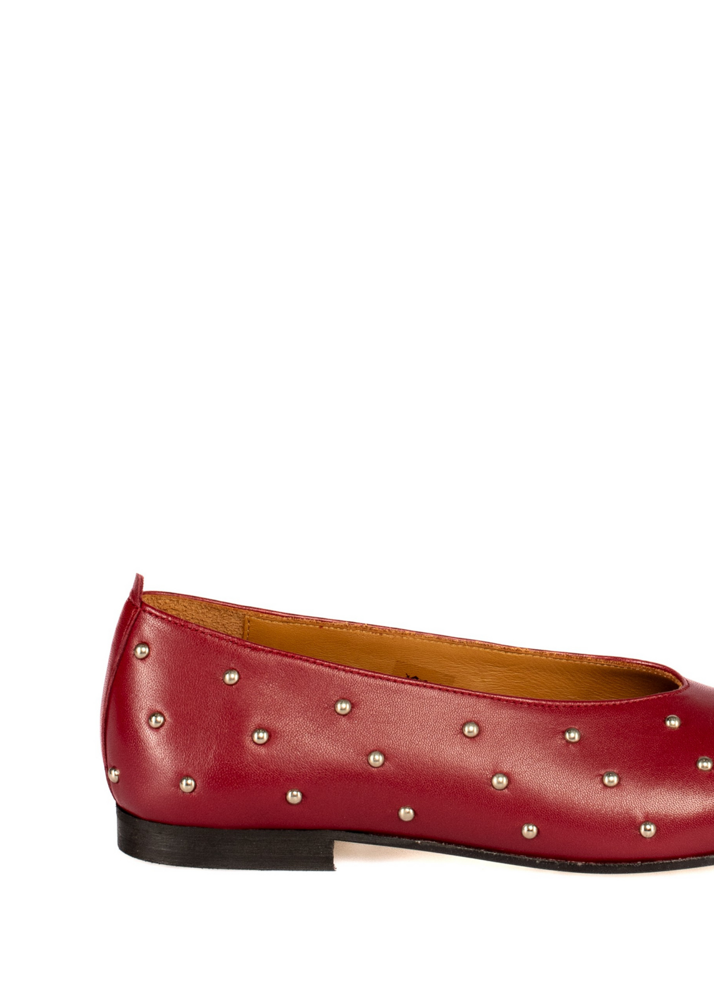 SABRINAS DE SALTO RASO COM TACHAS - TAPADAS