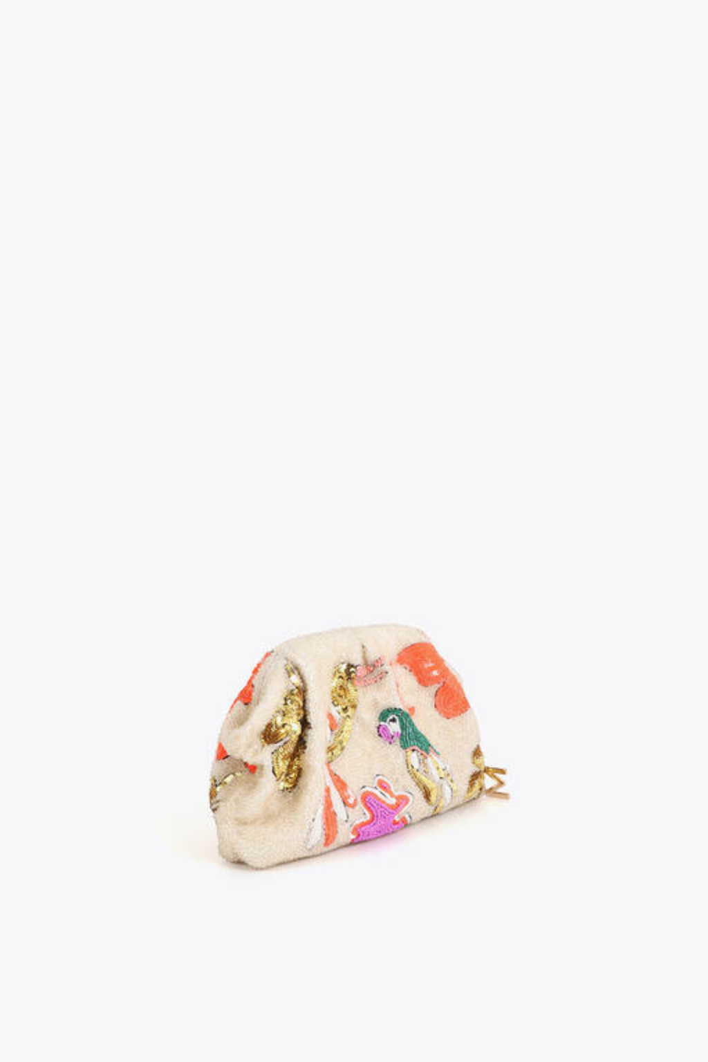 MALA TIPO CLUTCH COM PEDRARIA - LOLA CASADEMUNT BY MAITE