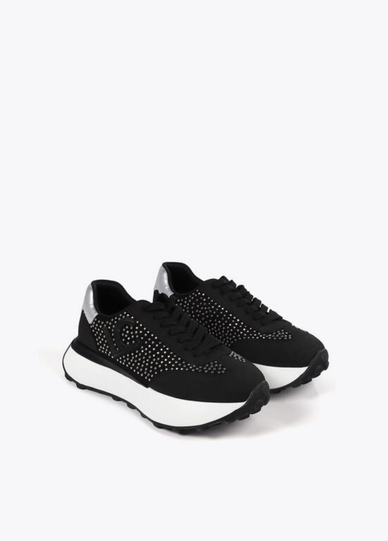 TÉNIS PLATAFORMA COM STRASS - LOLA CASADEMUNT