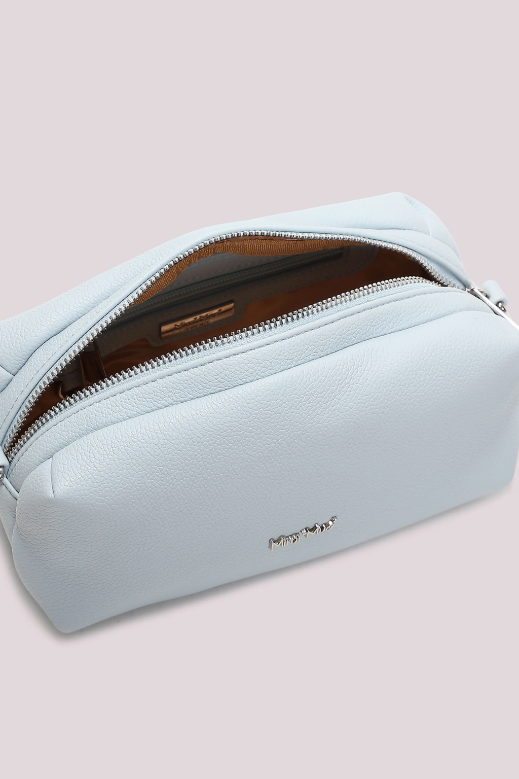 MALA DE OMBRO COM DETALHE DE ZÍPER NA ALÇA - MIMI MUA