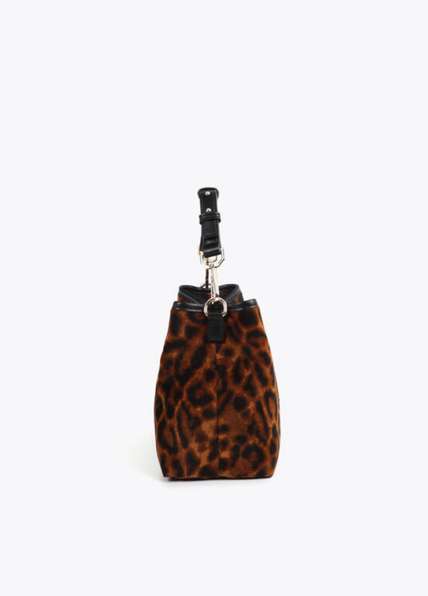 MALA LEOPARDO COM EMBLEMA LC - LOLA CASADEMUNT