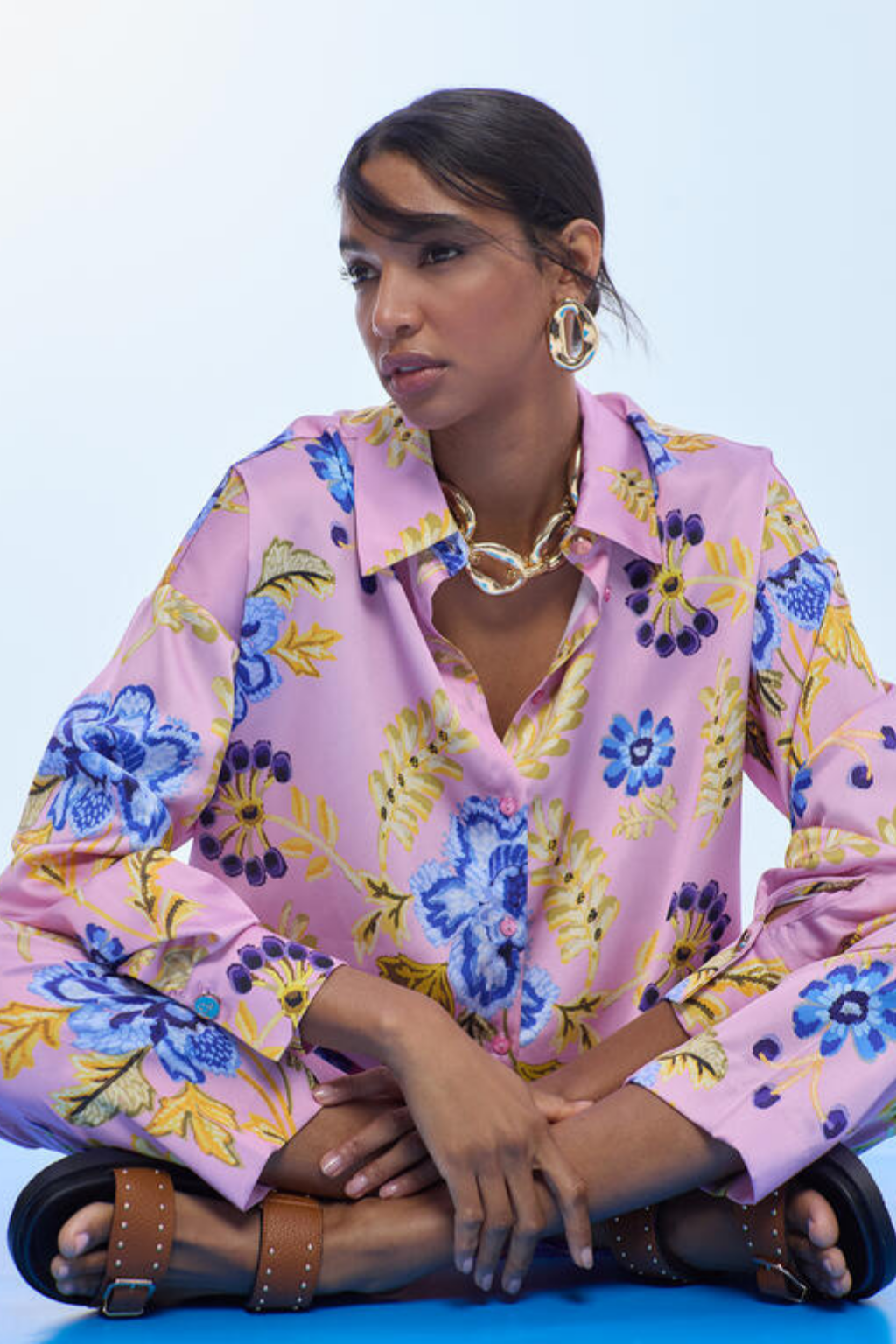 CAMISA ESTAMPADO FLORAL - LOLA CASADEMUNT
