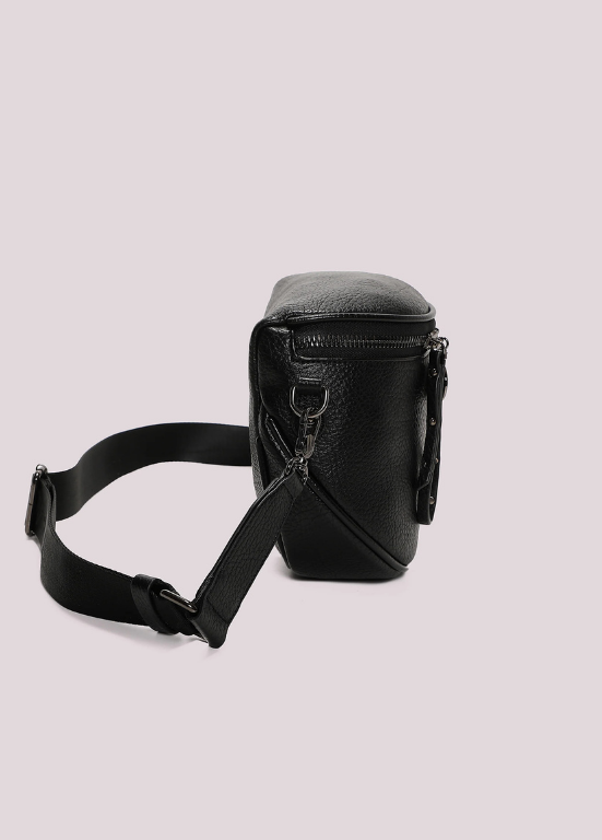 BOLSA DE CINTURA COM ALÇA DE OMBRO COM LOGÓTIPO - MIMI MUA