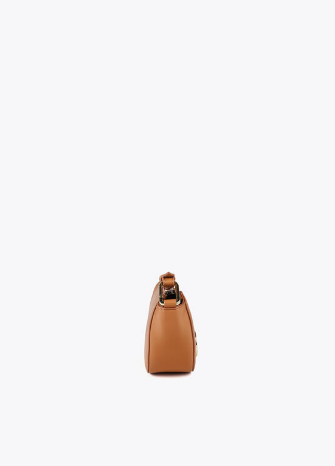 BOLSA TIRACOLO EM ECOPELE FORMA CRESCENTE - LOLA CASADEMUNT