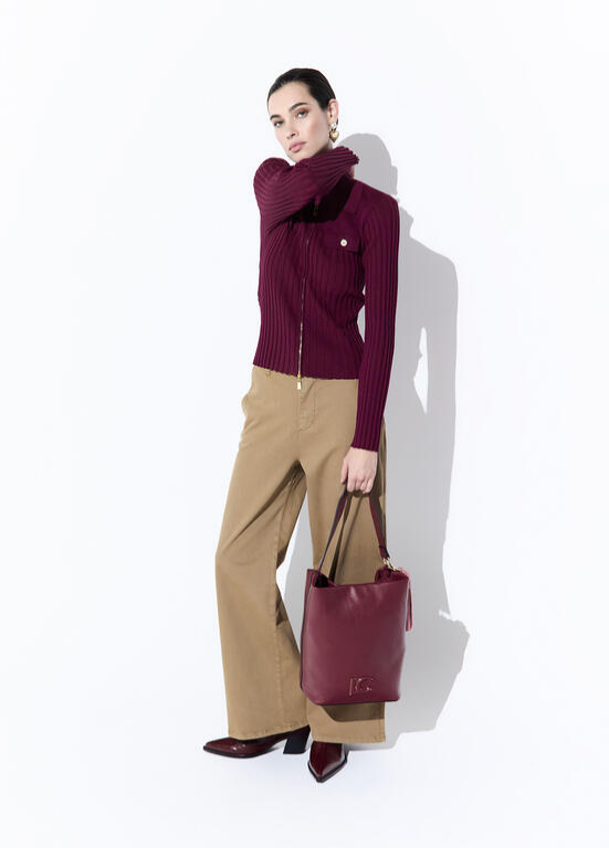 SHOPPER EM ECOPELE COM PORMENOR DE FRANJAS LC - LOLA CASADEMUNT