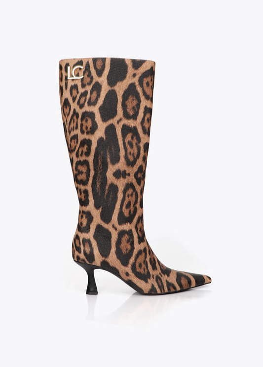 BOTAS ANIMAL PRINT COM FECHO - LOLA CASADEMUNT