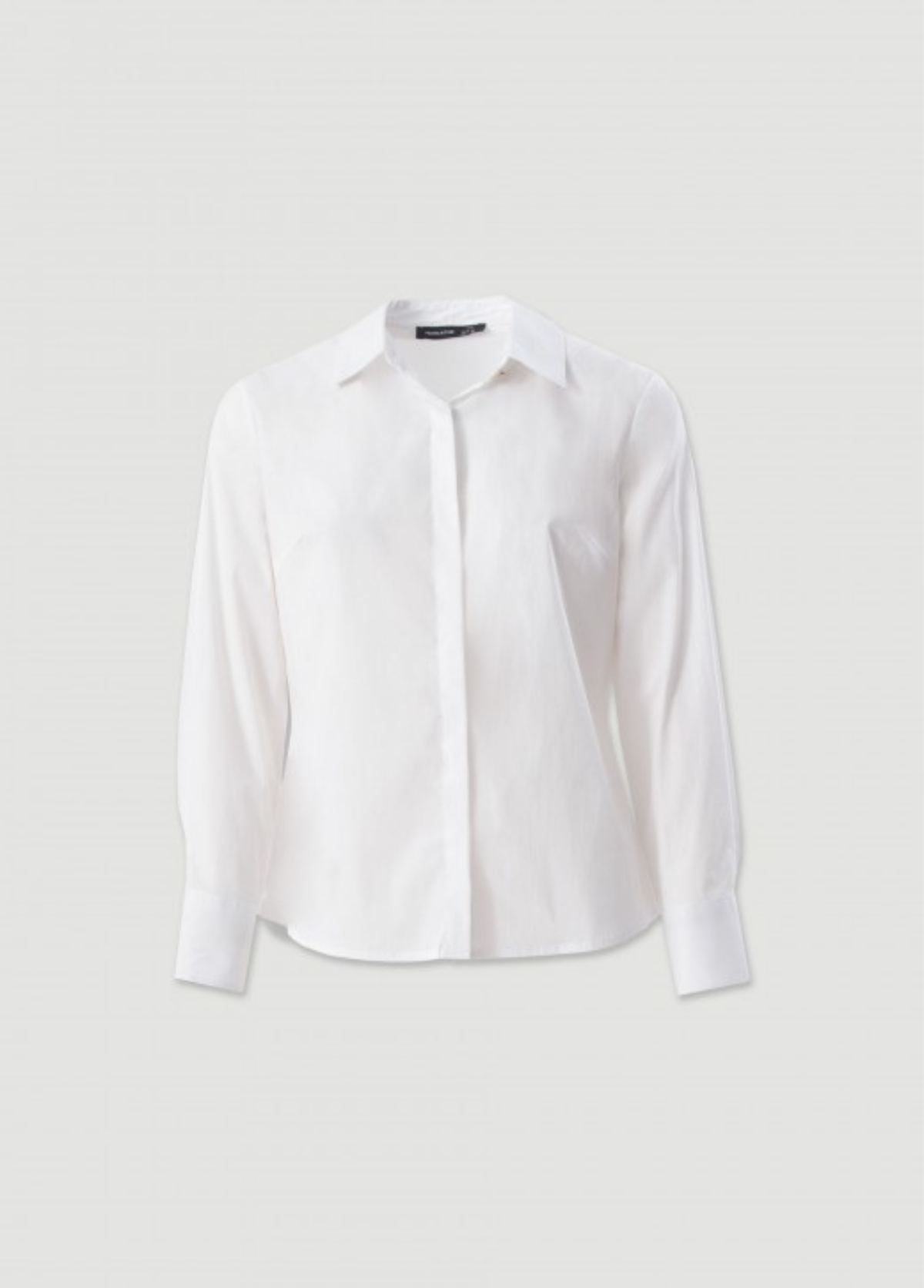 CAMISA CINTADA DE MANGA COMPRIDA BRANCA - FERRACHE