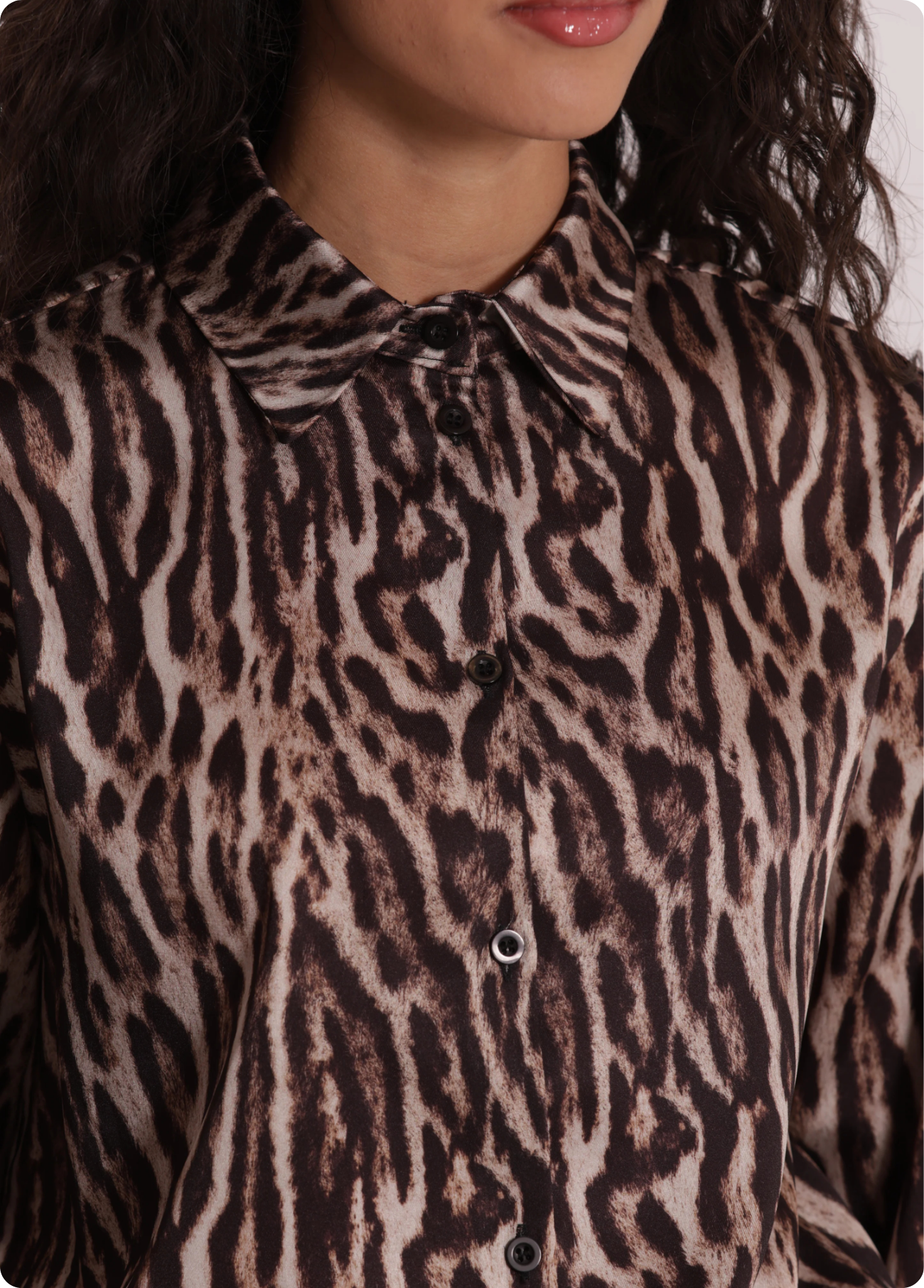 CAMISA COM ESTAMPADO ANIMAL - MIMI MUA